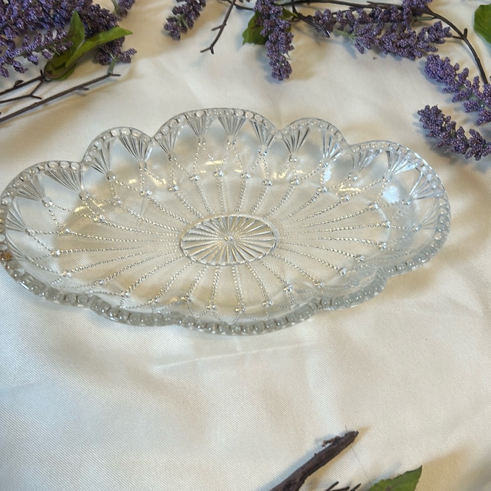 Vintage relish dish